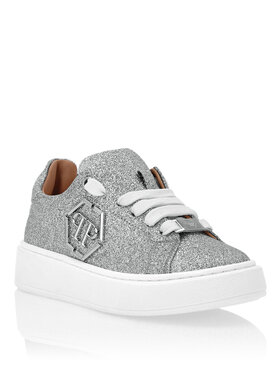 PHILIPP PLEIN PHILIPP PLEIN Sneakersy 28556 Srebrny