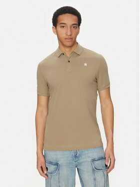 G-Star Raw G-Star Raw Pólóing Dunda D11595-5864 6057 Khaki Slim Fit