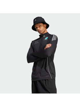 adidas adidas Bluza AMG PETRONAS FORMULA ONE TEAM MECHANICS Czarny Slim Fit
