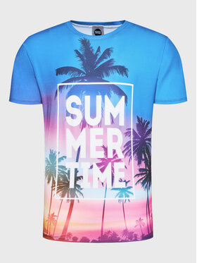 Mr. GUGU & Miss GO Mr. GUGU & Miss GO Marškinėliai Unisex Summer Time Spalvota Regular Fit