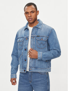 Wrangler Wrangler Kurtka jeansowa 124MJ 112350476 Niebieski Regular Fit