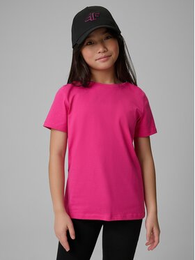 4F 4F T-shirt 4FJRSS26TTSHF3554-54S Rosa Regular Fit