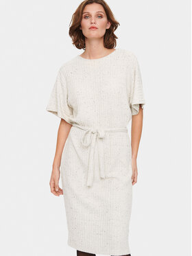 Saint Tropez Saint Tropez Džemper haljina 30512400 Bijela Loose Fit