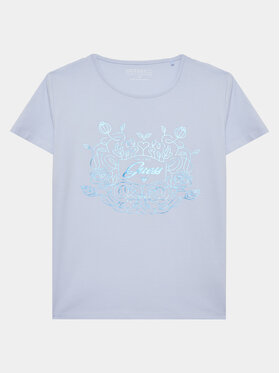 Guess Guess T-shirt J3GI20 K6YW1 Plava Regular Fit