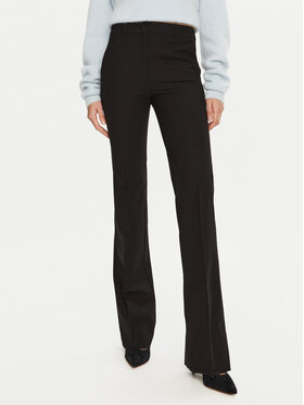 Marella Marella Pantaloni din material Iceland 2423136042 Negru Flare Fit