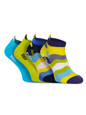 Zooksy Zooksy Zestaw 4 par niskich skarpet unisex Skoksy Kolorowy