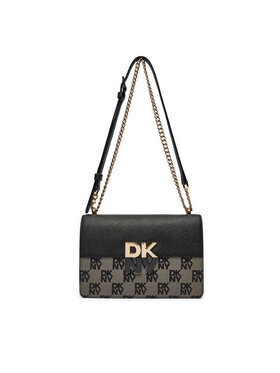 DKNY Ročna Torba Echo Sm Chain Flap R423YE31 Črna