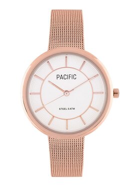 Pacific Pacific Zegarek Pacific-PC00412 Różowe złoto