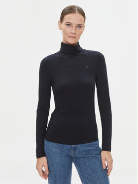 Tommy Hilfiger Tommy Hilfiger Поло 5x2 WW0WW39826 Тъмносин Slim Fit