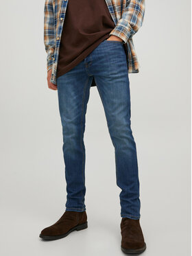 Jack&Jones Jack&Jones Teksad Glenn 12224987 Tumesinine Slim Fit