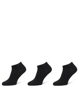 Calvin Klein Calvin Klein 3er-Set niedrige Herrensocken 701234366 Schwarz