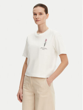 Weekend Max Mara Weekend Max Mara T-shirt Lecco 2515941052 Bianco Boxy Fit