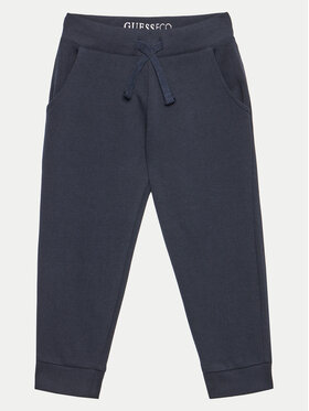 Guess Guess Sportinės kelnės N93Q17 KAUG0 Tamsiai mėlyna Relaxed Fit