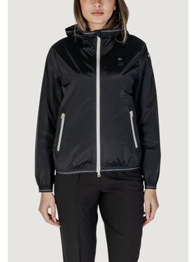 Blauer Blauer Giacca di pelle NAY Nero Slim Fit