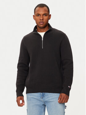 Tommy Jeans Tommy Jeans Sweter DM0DM20596 Czarny Regular Fit