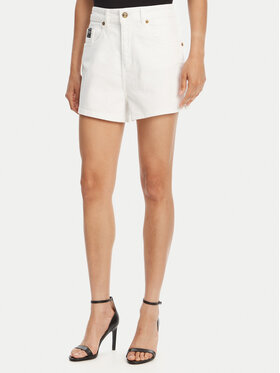 Versace Jeans Couture Джинсові шорти 78HAD514 Білий Straight Fit