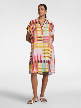 Elena Mirò Elena Mirò Vestito da giorno 7013E000345N001 Rosa Over Fit