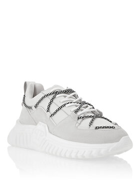PHILIPP PLEIN PHILIPP PLEIN Sneakersy 3311 Biela
