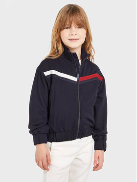 Tommy Hilfiger Tommy Hilfiger Bluza Global Stripe KG0KG07374 D Granatowy Regular Fit