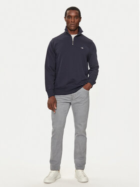 Gant Jopa Reg Shield Half Zip Sweat 2008005 Mornarsko Modra Regular Fit