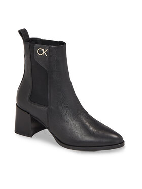 Calvin Klein Calvin Klein Боти Almond Chelsea Boot W/Hw 55 HW0HW01814 Черен
