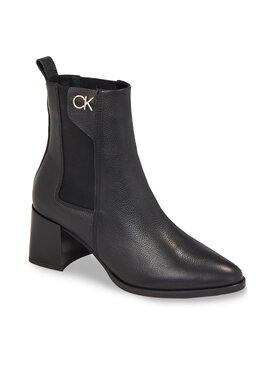 Calvin Klein Calvin Klein Botki Almond Chelsea Boot W/Hw 55 HW0HW01814 Czarny