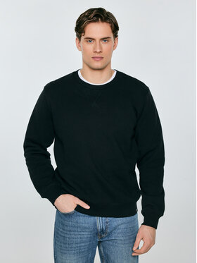 BIG STAR BIG STAR Bluza MARLTONES Czarny Basic Fit