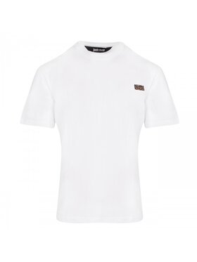 Just Cavalli Just Cavalli T-Shirt 78OAHE11 78PM601 003 Weiß Regular Fit
