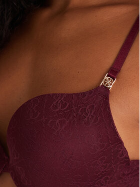 Guess Guess Pakelianti (push-up) liemenėlė O5RC12 KCLB0 Vyšninė