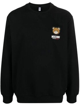 MOSCHINO MOSCHINO Mikina V1A1703 4413 0555 Čierna Regular Fit