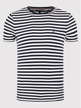 Tommy Hilfiger T-shirt MW0MW10800 Tamnoplava Slim Fit