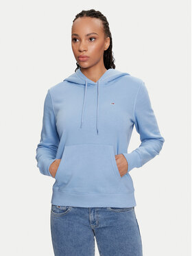Tommy Jeans Tommy Jeans Sweatshirt Flag DW0DW19727 Blau Regular Fit