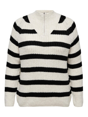 ONLY Carmakoma ONLY Carmakoma Sveter Leis 15270884 Écru Regular Fit