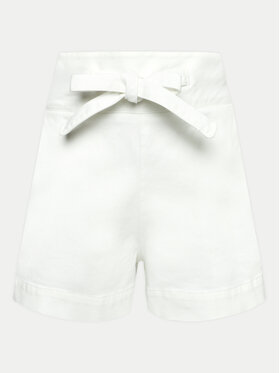 MVP Wardrobe MVP Wardrobe Bavlnené šortky MVPE4SJ127.BXXXXXX Biela Classic Fit