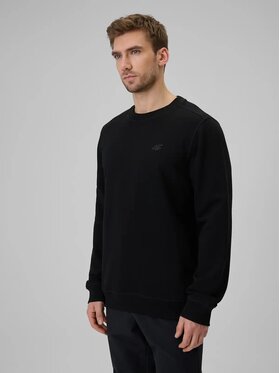 4F 4F Μπλούζα 4FWMM00TSWSM2549-20S Μαύρο Standard Fit