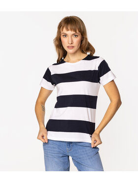 Lee Cooper Lee Cooper T-Shirt NOEMI 5504 Biały Regular Fit