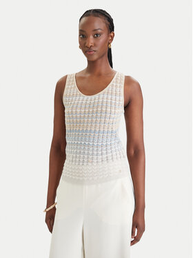 Guess Guess Πουλόβερ W6GR08 Z0589 Μπεζ Regular Fit