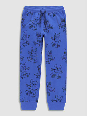 Coccodrillo Coccodrillo Spodnie dresowe WC3122102SKK Granatowy Slim Fit