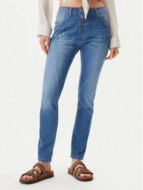 Please Please Jeansy P78ABQ2NTI Niebieski Regular Fit