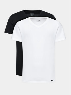 Lee Lee Komplet t-shirtów 112145317 Granatowy Fitted Fit