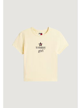 Tommy Jeans Tommy Jeans T-shirt DN0DN00094 Bianco Casual Fit