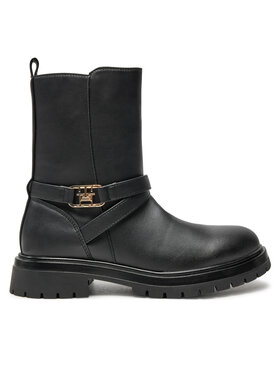 Tommy Hilfiger Tommy Hilfiger Μποτάκια Boot T3A5-33574-1351 S Μαύρο