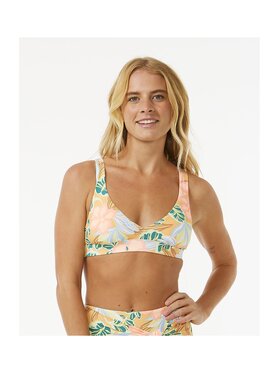 Rip Curl Rip Curl Góra od bikini Follow The Sun Crop Pomarańczowy