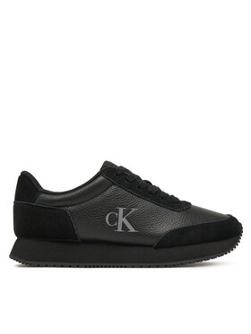 Calvin Klein Jeans Calvin Klein Jeans Sneakers Runner Laceup Low Mix Mg YW0YW01798 Nero