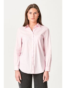 TeeShoppen TeeShoppen Koszula 'Basic Collection' Różowy Regular Fit