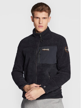 Napapijri Napapijri Polár kabát Yupik NP0A4GNT Fekete Regular Fit