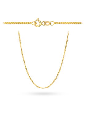 Fugart Fugart Naszyjnik Lisi Ogon 50 cm FUG1-26-L00039-2 Złoty