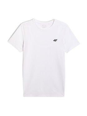 4F 4F T-Shirt NOS Biały Slim Fit