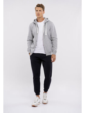 Volcano Volcano Spodnie dresowe N-NICER Czarny Regular Fit