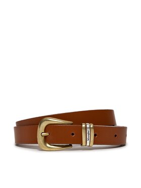 Wrangler Wrangler Pasek Damski USXX1A Brązowy